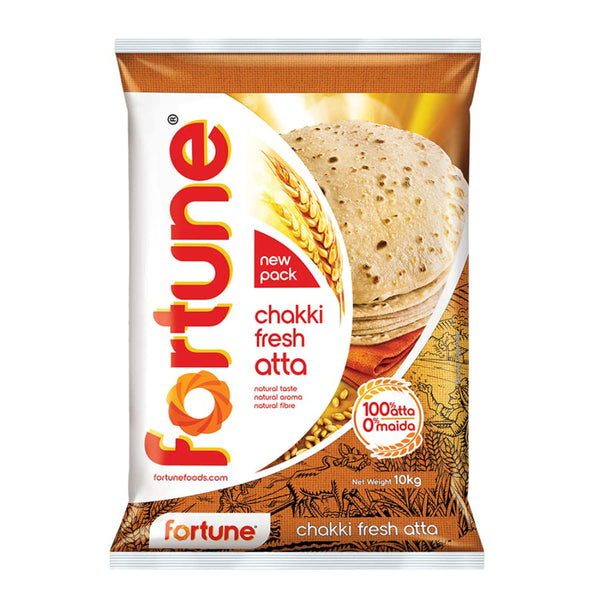 FORTUNE CHAKKI FRESH ATTA, 10 KG || S9