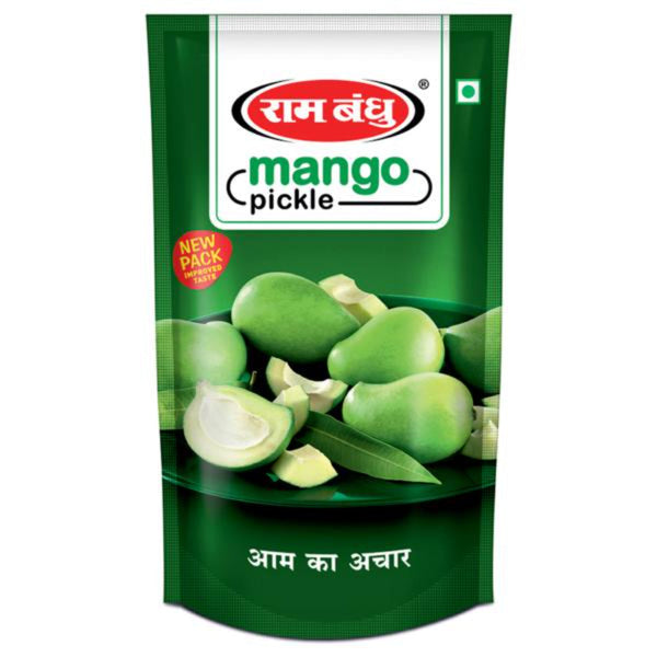 RAMBANDHU MANGO PICKLE POUCH 200 G || S7