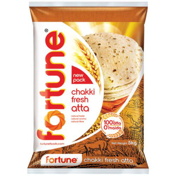 FORTUNE CHAKKI FRESH ATTA 100 ATTA 5 KG || S8