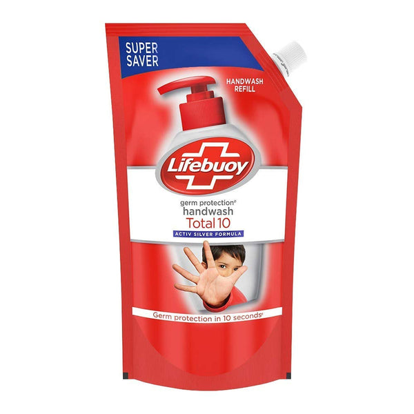 LIFEBUOY TOTAL 10 ACTIV NATURAL GERM PROTECTION HANDWASH REFILL 750 ML || S6