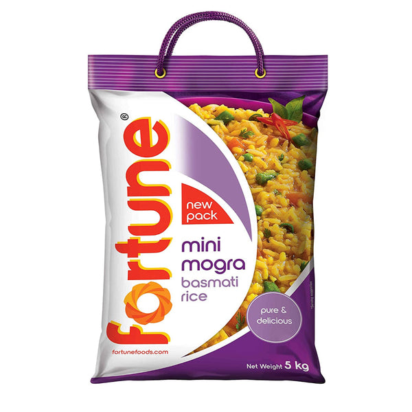 FORTUNE MINI MOGRA BASMATI RICE, 5 KG || S8