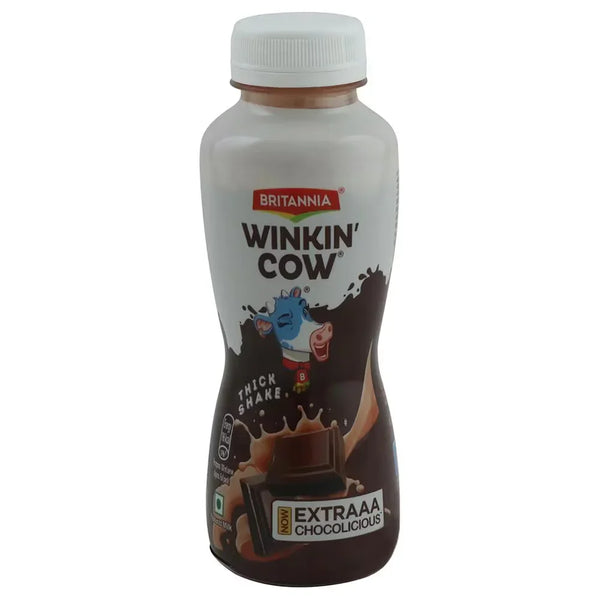 BRITANIA WINKIN COW CHOCOLATE MILK SHAKE 180 ML || S10