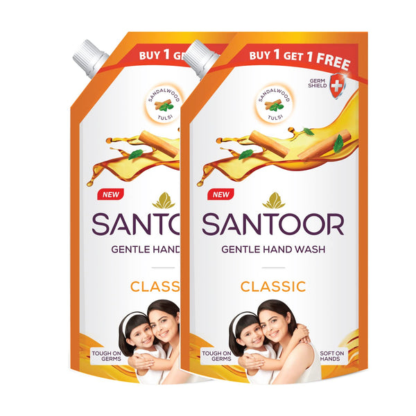 SANTOOR CLASSIC H/W 2*750 ML || S7