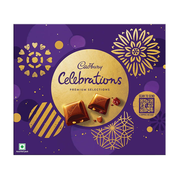 CADBURY CELEBRATIONS PREMIUM SELECTIONS CHOCOLATES GIFT PACK, 268 GM || S8