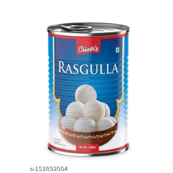 CHHEDA'S RASGULLA 500 GM TIN || S4