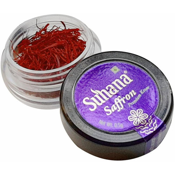 SUHANA SAFFRON(KESAR)/ PREMIUM PACK - 100% PURE I NATURAL (0.5 G) || S8