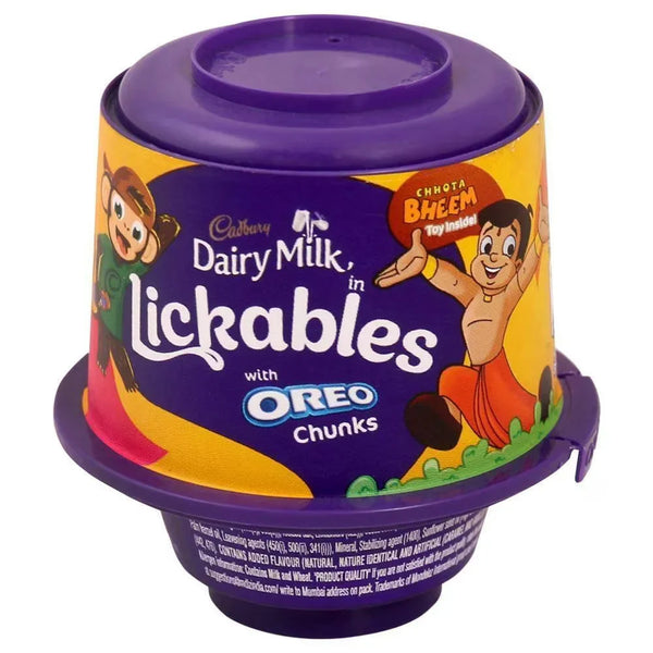 CADBURY LICKABELS  OREO CHUNKS TOY 20 GM  || S5