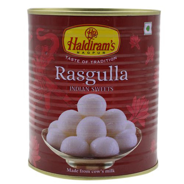 HALDIRAM'S RASGULLA 1 KG TIN || S10