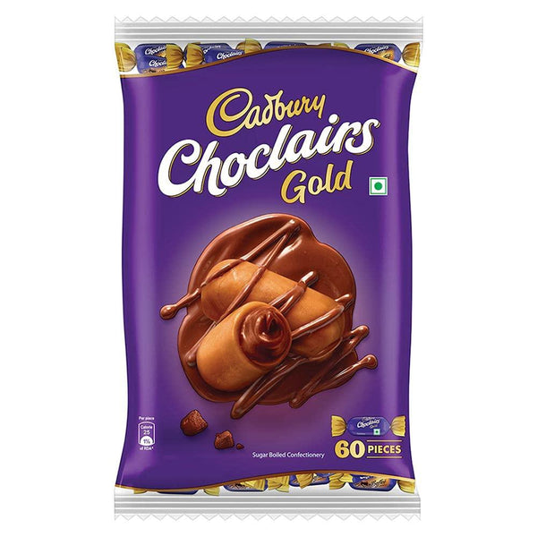 CADBURY CHOCLAIRS GOLD (60 CANDIES), 330 G || S7