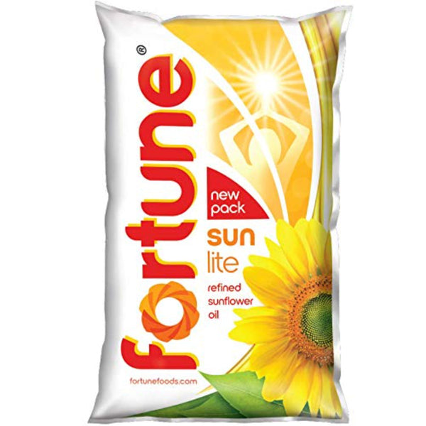 FORTUNE SUNLITE REFINED SUNFLOWER OIL 1 LTR || S7