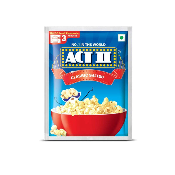 ACT II  CHILLI INSTANT POPCORN 60 G || S9