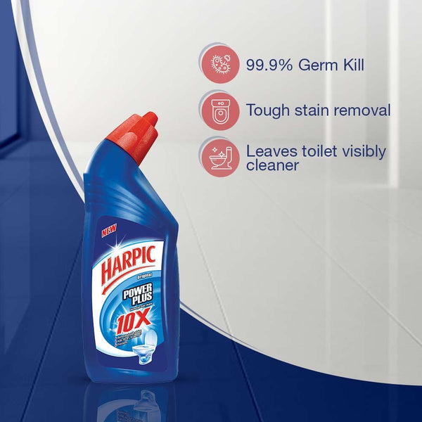 HARPIC POWER PLUS DISINFECTANT TOILET CLEANER ORIGINAL - 500 ML || S7