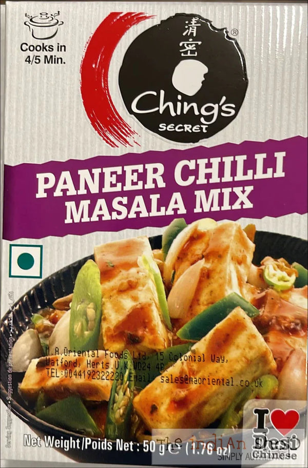 CHINGS PANEER-CHILI  MIRACLE MASALA 60 GM || S10