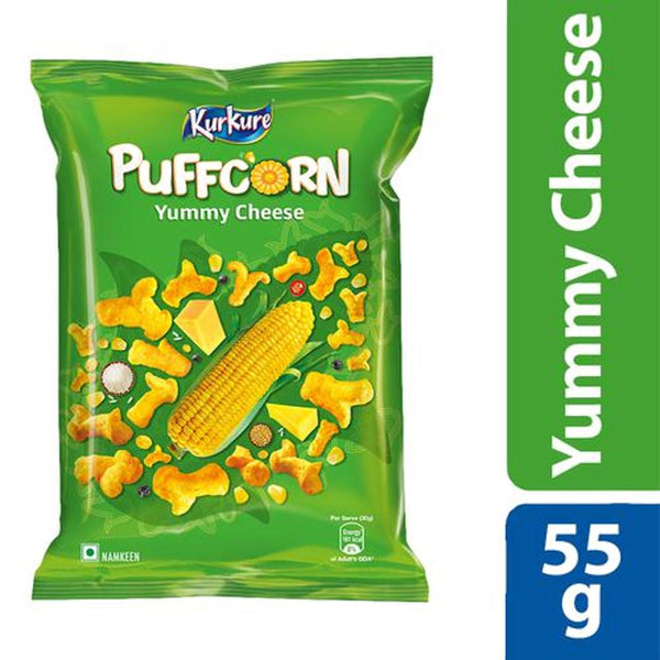 Kurkure Namkeen Puffcorn Yummy Cheese 55 g || S1