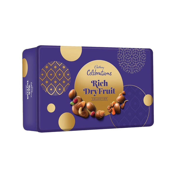 CADBURY CELEBRATIONS RICH DRY FRUIT COLLECTION CHOCOLATE GIFT BOX 177 G || S9