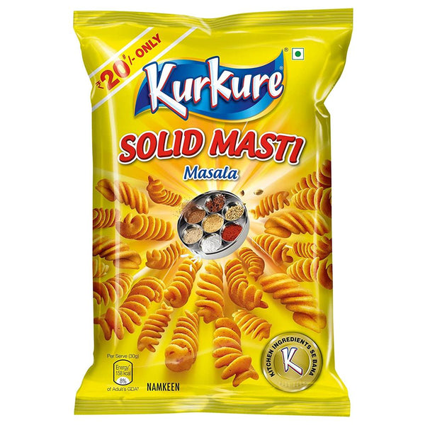 Kurkure Snacks Solid Masti Masti 90 g Pouch || S1