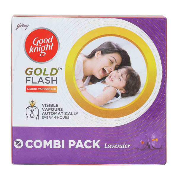 Good Knight Gold Flash Lavender Mosquito Repellent Combination Pack 45 ml || S1