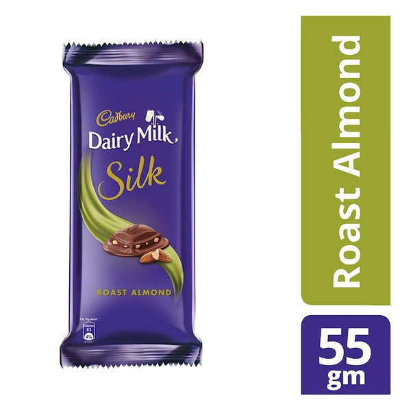 Cadbury Dairy Milk Silk Roast Almond 55 G || S1