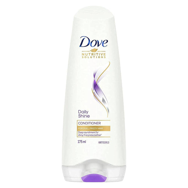DOVE DAILY SHINE HAIR CONDITIONER WITH NUTRITIVE SERUM FOR SMOOTH & SHINY HAIR 175 ML || S4
