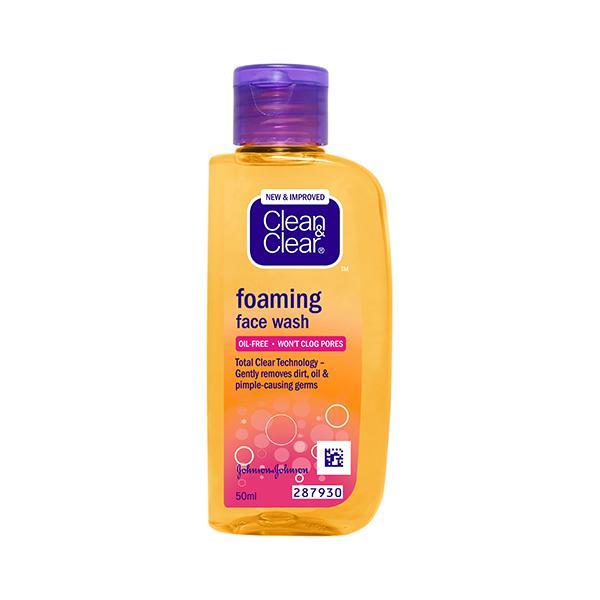 CLEAN & CLEAR FOAMING FACE WASH 50 ML || S2
