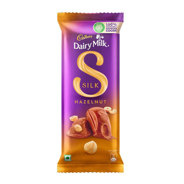 Cadbury Dairy Milk Silk Hazelnut Chocolate Bar 143 g || S1