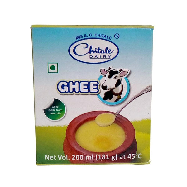 CHITALE GHEE - COW 200 ML CARTON || S3