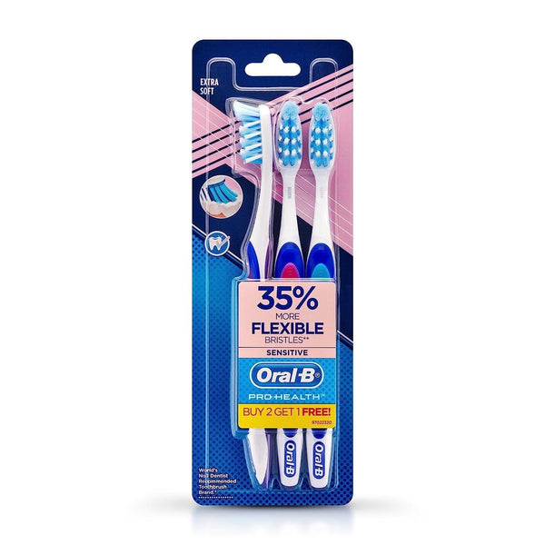 Oral B Pro Health Sensitive Toothbrush Buy 2 Get 1 Free || S1