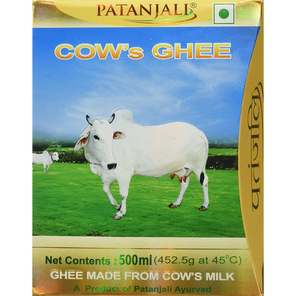 PATANJALI COWS GHEE, 500 ML || S4