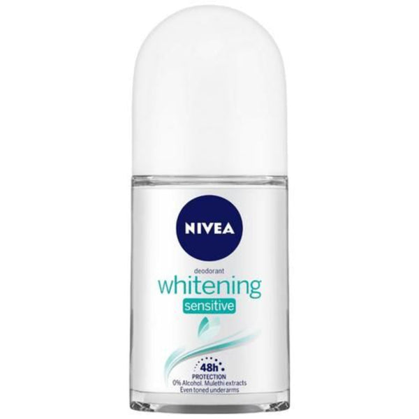 Nivea Roll On Deodorant Whitening Sensitive 50 Ml || S1