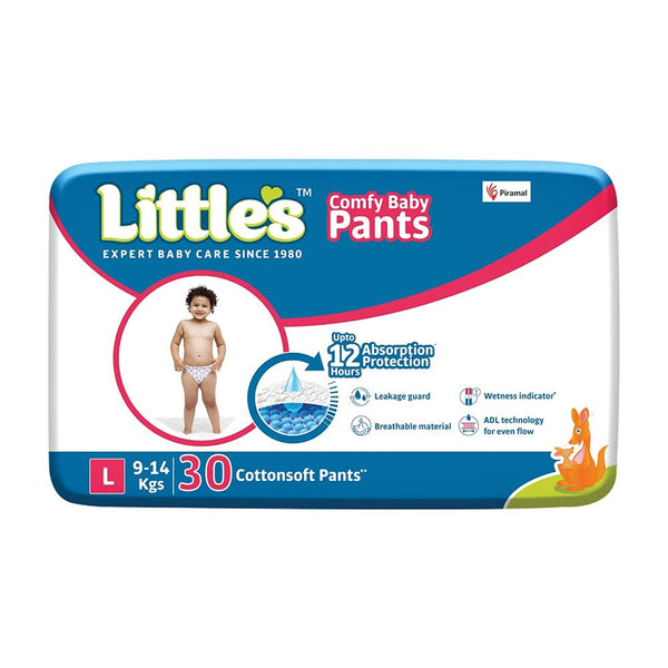 Little's Baby Pants Diapers 30 Count || S1