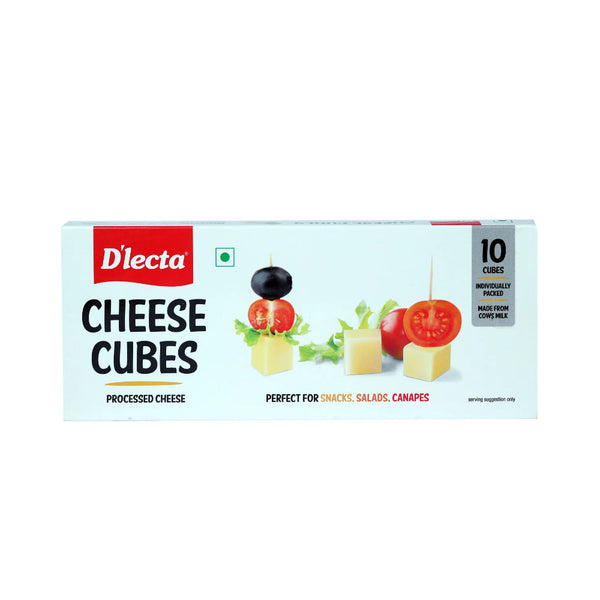 D'LECTA CHEESE CUBES 200 GM || S5