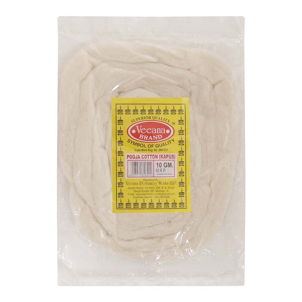 Veeana Pooja Cotton Kapus 10 G || S1