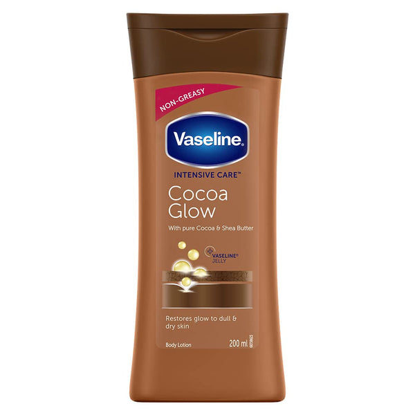 Vaseline Intensive Care Cocoa glow Body Lotion 200 Ml || S1