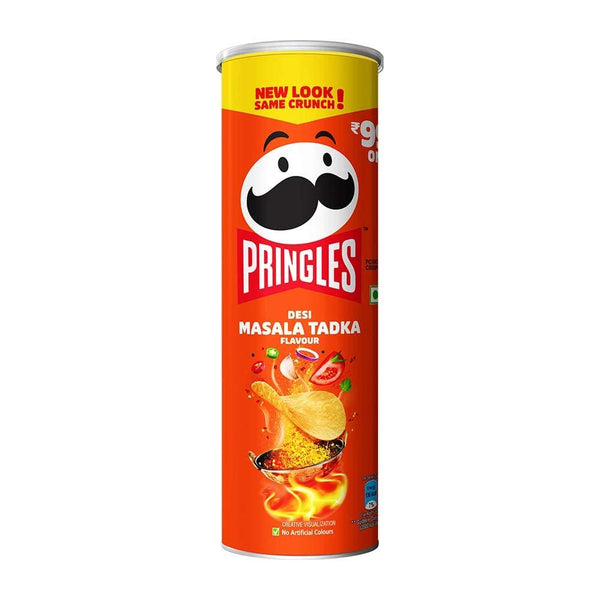 Kellogg's Pringles Desi Masala Tadka 107 g || S1