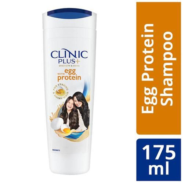 Clinic Plus Strength Shine With Egg Protein Shampoo 175Ml || S1