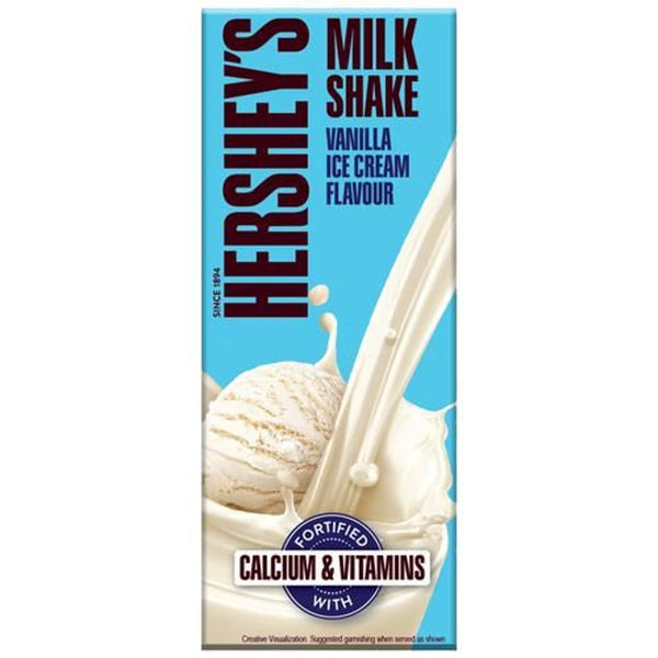 HERSHEY'S MILKSHAKE VANILLA ICE CREAM FLAVOR 180 ML || S7