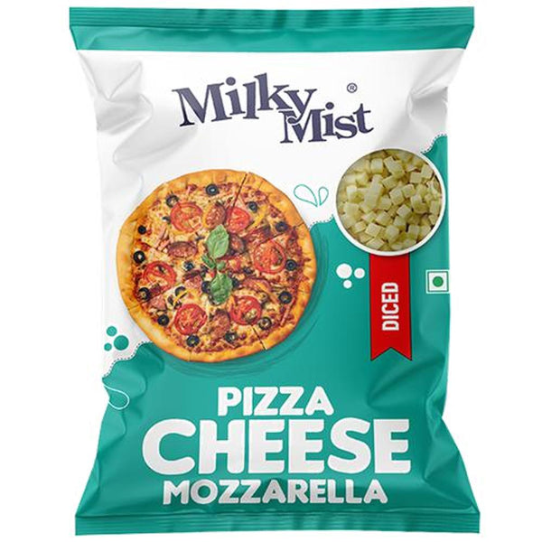 Milky Mist Pizza Cheese Mozzarella Diced 200 g || S1