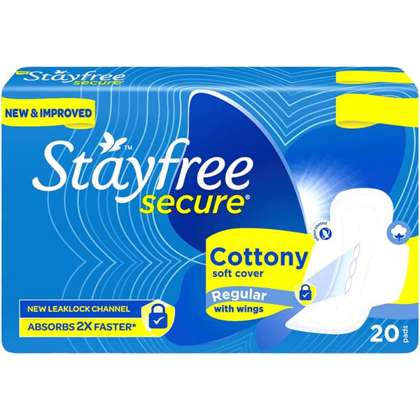 Stayfree Secure Cottony Wings (20 Count) || S1