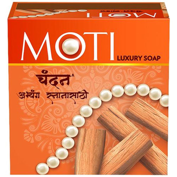 MOTI LUXURY BATH SOAP SANDAL 150 GM || S9