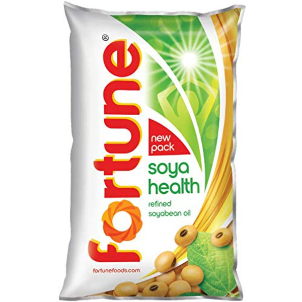 FORTUNE SOYABEAN HEALTH OIL 1 L POUCH || S4