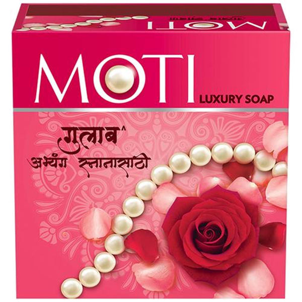 MOTI LUXURY BATH SOAP GULAB 150 GM || S9