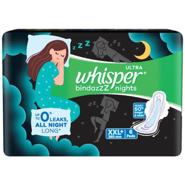 Whisper Ultra Nights Xxl With Wings 6 Piece || S1